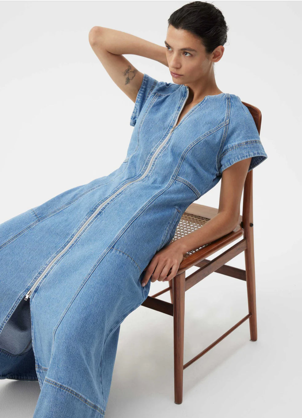 morrisons denim dress Denim Dress: Detailed Look & Outfit Inspo