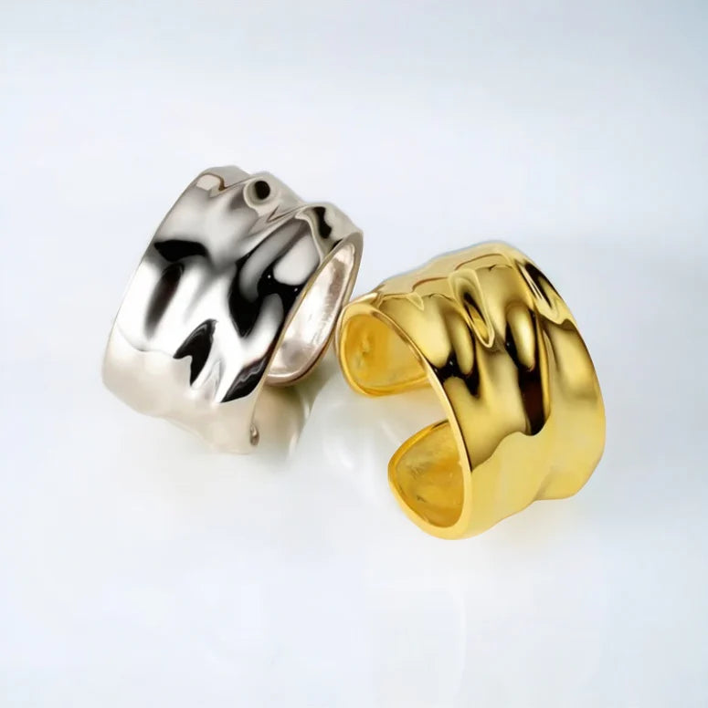 BISOU et al - Ripple Cuff Ring – THE LOFT St Georges